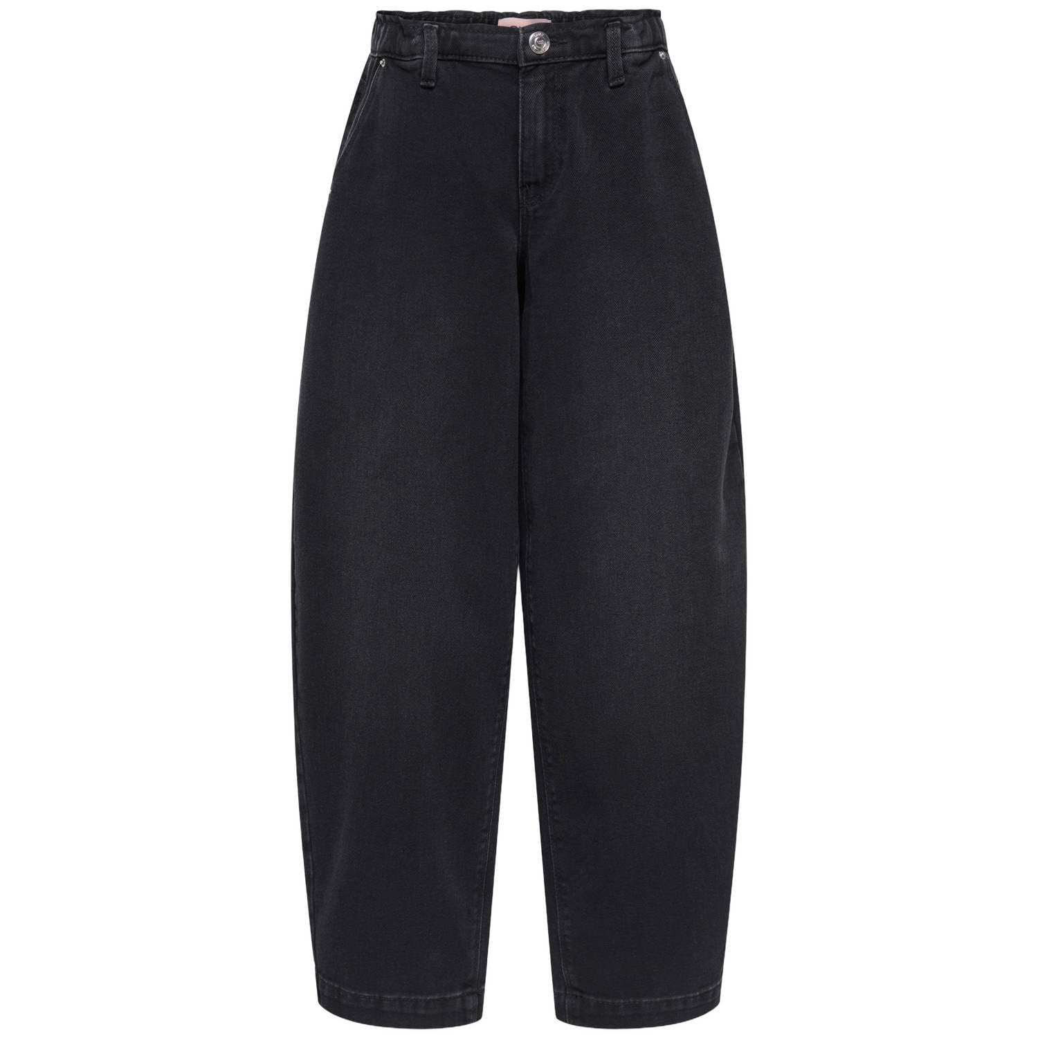 ONLY KIDS GIRL KOGCOMET barrel jeans zwart