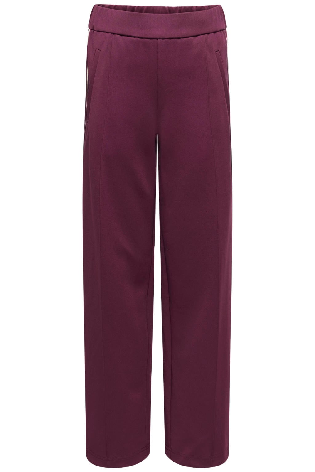 KIDS ONLY GIRL wide leg casual broek - donkerpaars