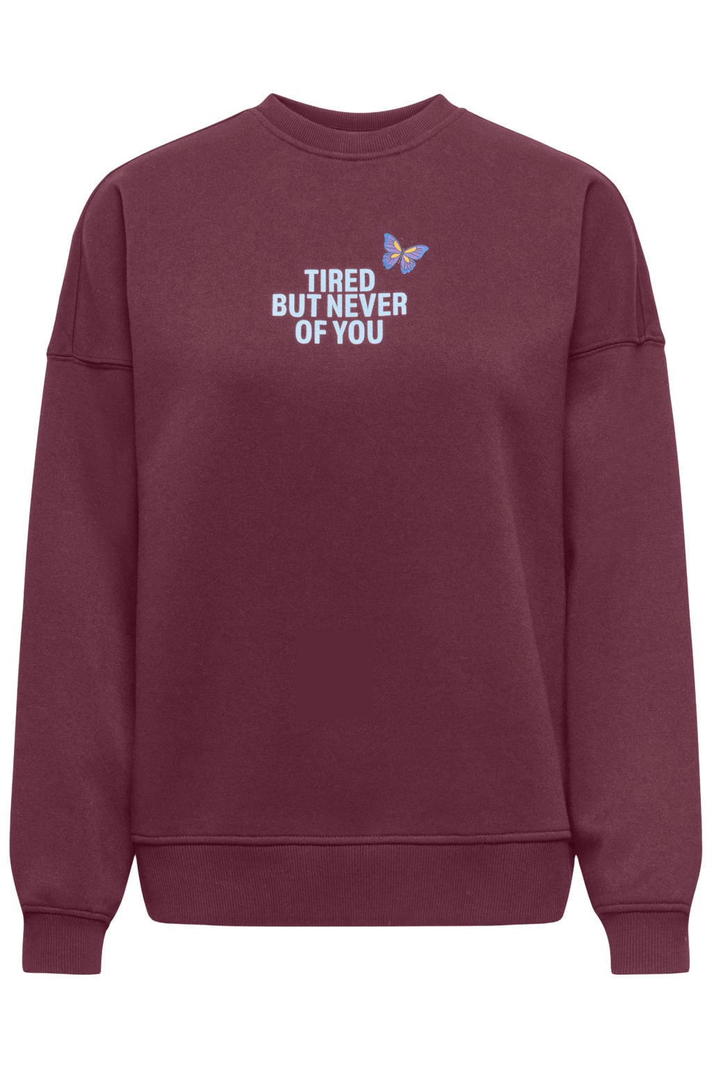 KIDS ONLY GIRL sweater met backprint - donkerrood