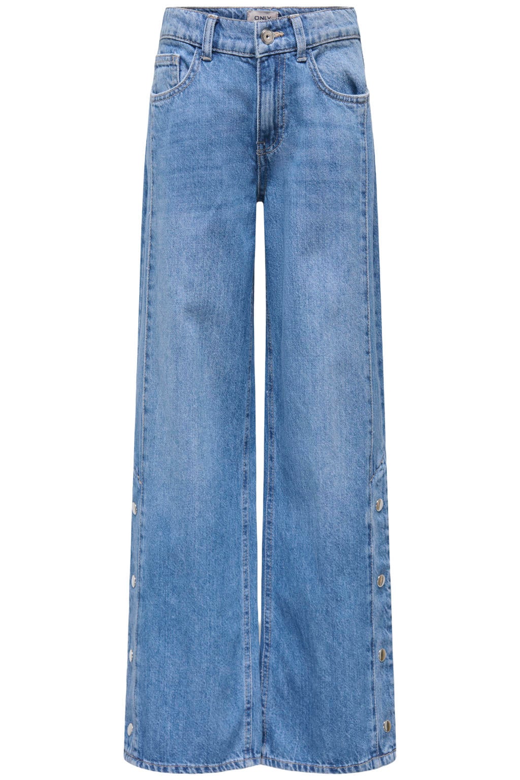 KIDS ONLY GIRL KOGHOPE wide leg jeans - lichtblauw