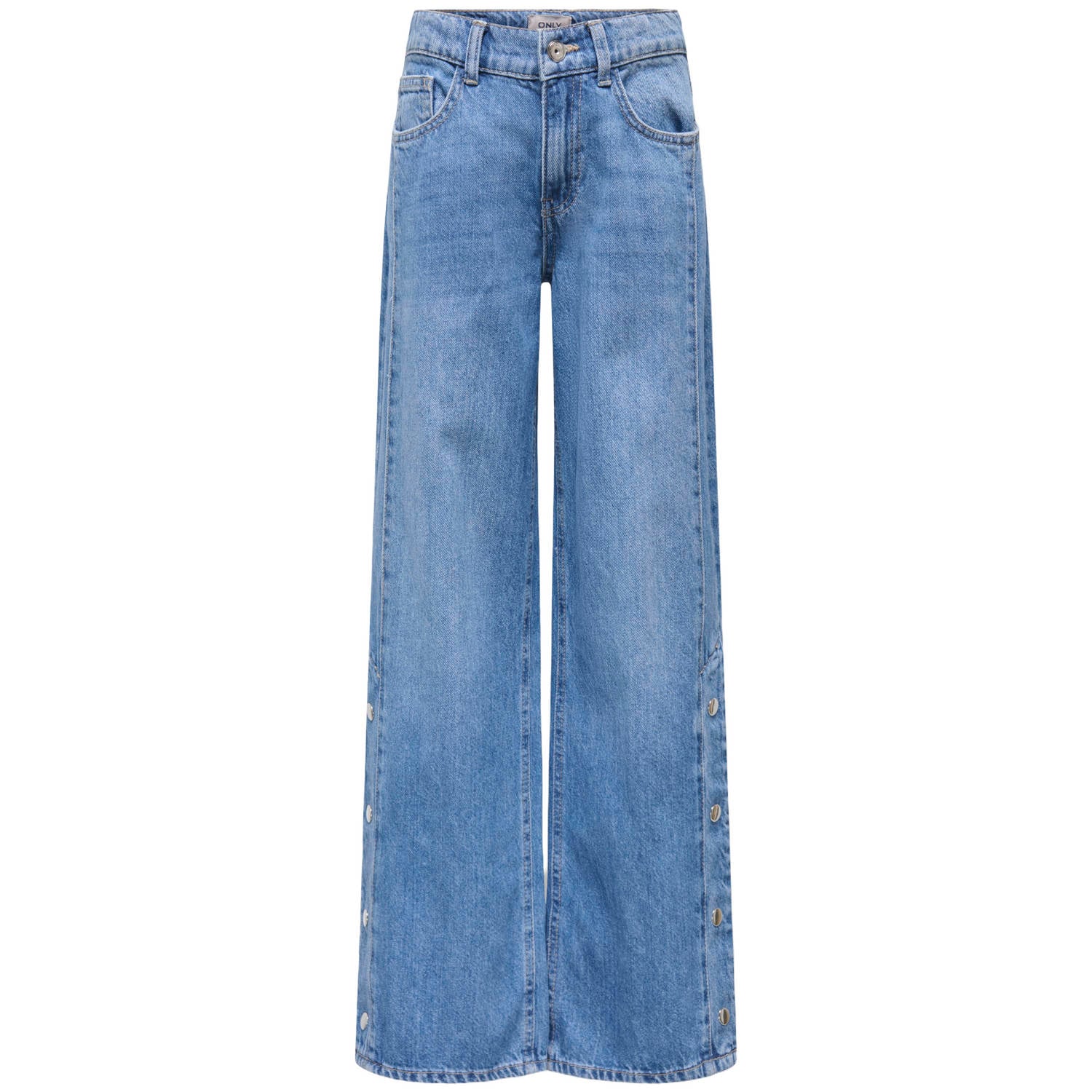 ONLY KIDS GIRL KOGHOPE wide leg jeans lichtblauw