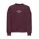 KIDS ONLY GIRL oversized gebreide sweater met backprint - donkerrood