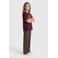 KIDS ONLY GIRL KOGJUICY wide leg jeans - donkerbruin