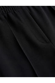 thumbnail: Shoeby high waist relaxed fit broek met plooien - zwart