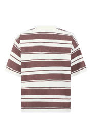thumbnail: Shoeby gestreept T-shirt - bruin