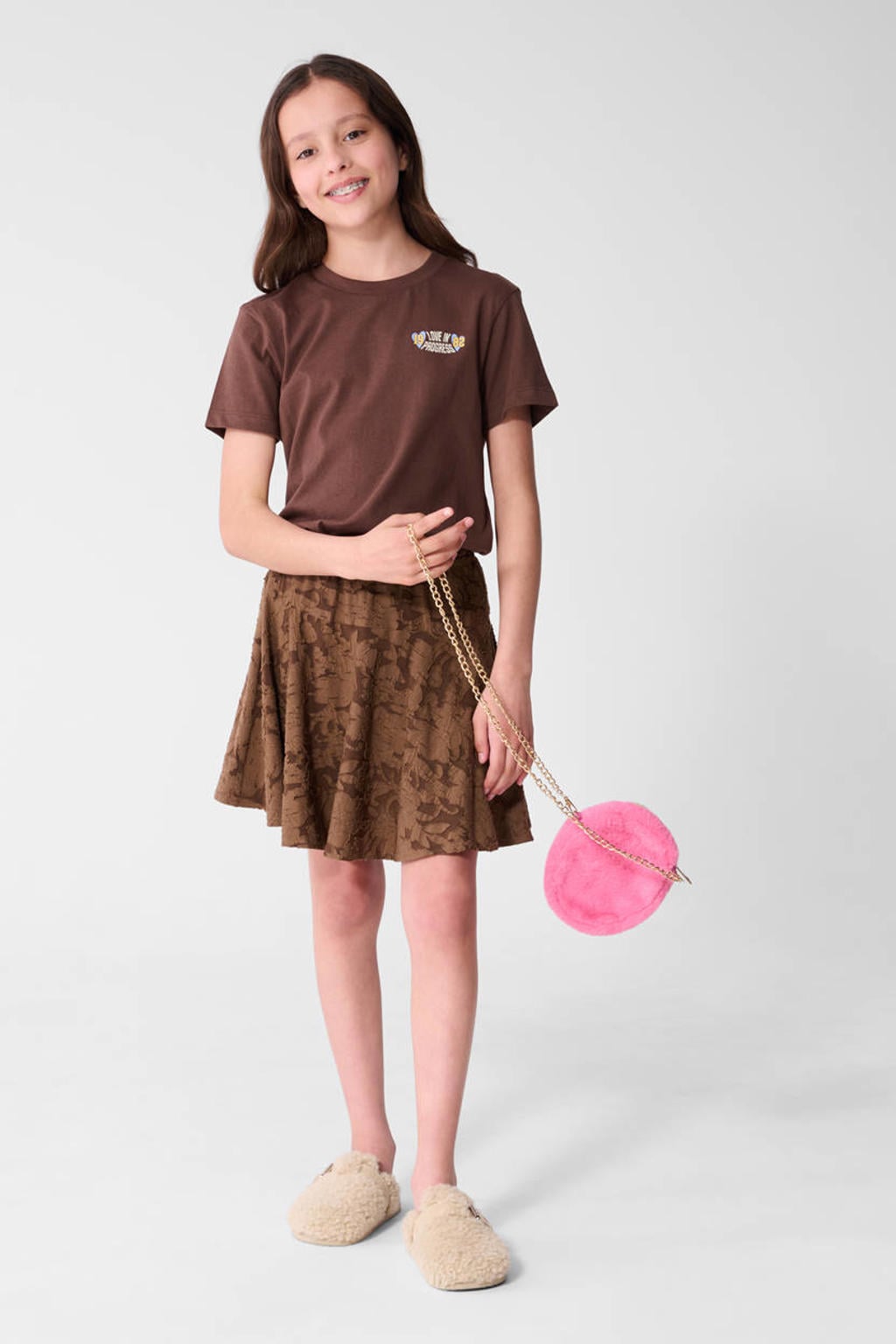 Shoeby T-shirt - bruin