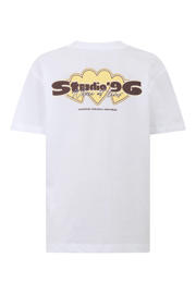 thumbnail: Shoeby T-shirt met backprint - wit