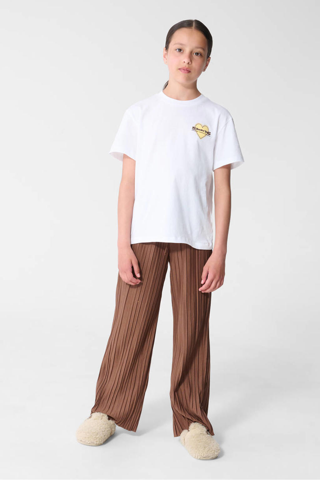 Shoeby T-shirt met backprint - wit