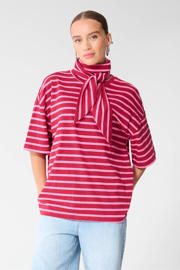 thumbnail: Shoeby gestreept T-shirt - roze