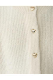 thumbnail: Shoeby gebreide gilet - ecru