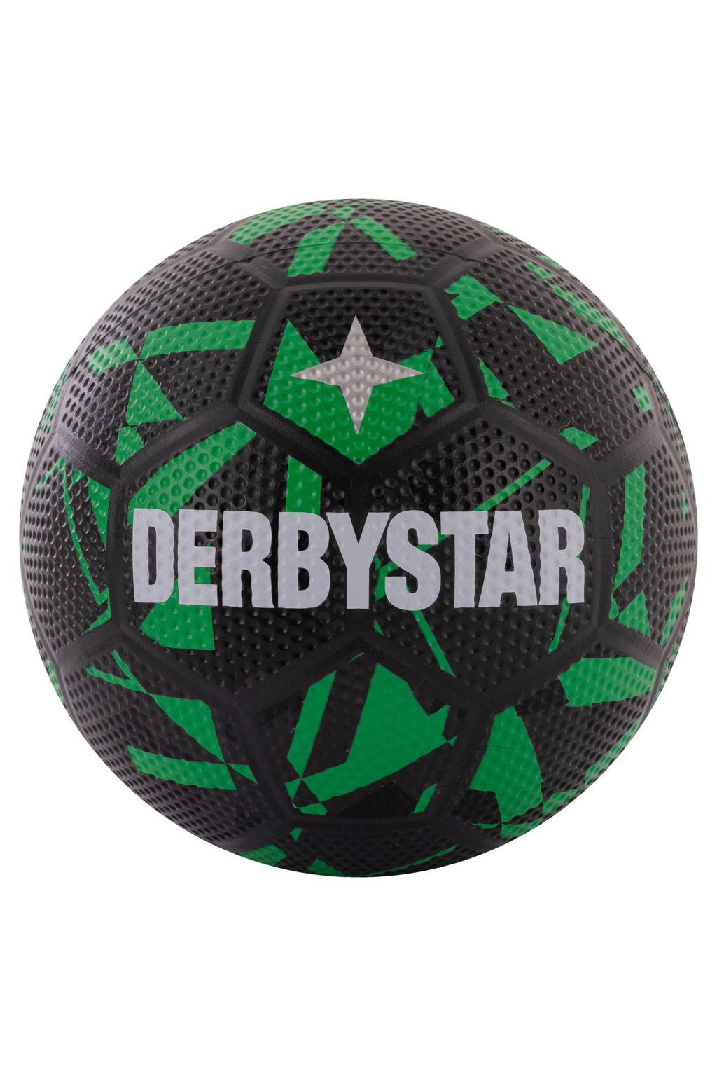 Derbystar voetbal - zwart/groen