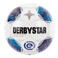 Derbystar voetbal - wit/blauw