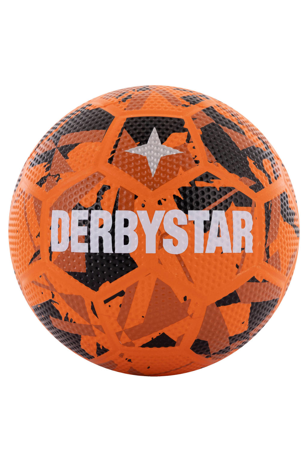 Derbystar voetbal - oranje/zwart