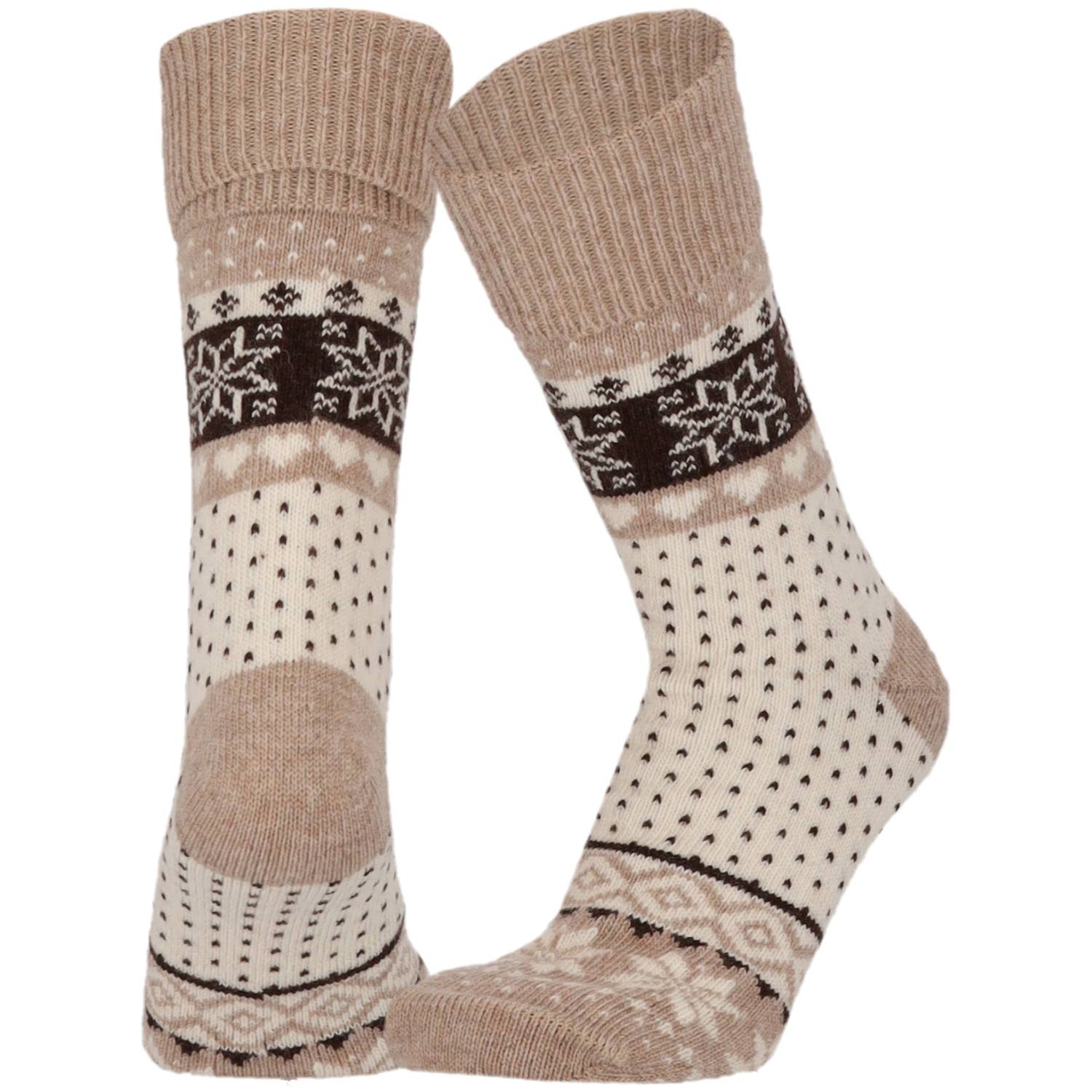Apollo huissokken beige