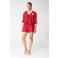 Shoeby kanten T-shirt met print - rood