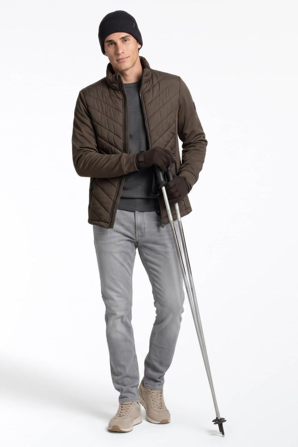 Falcon Hardy softshell jack - olijfgroen