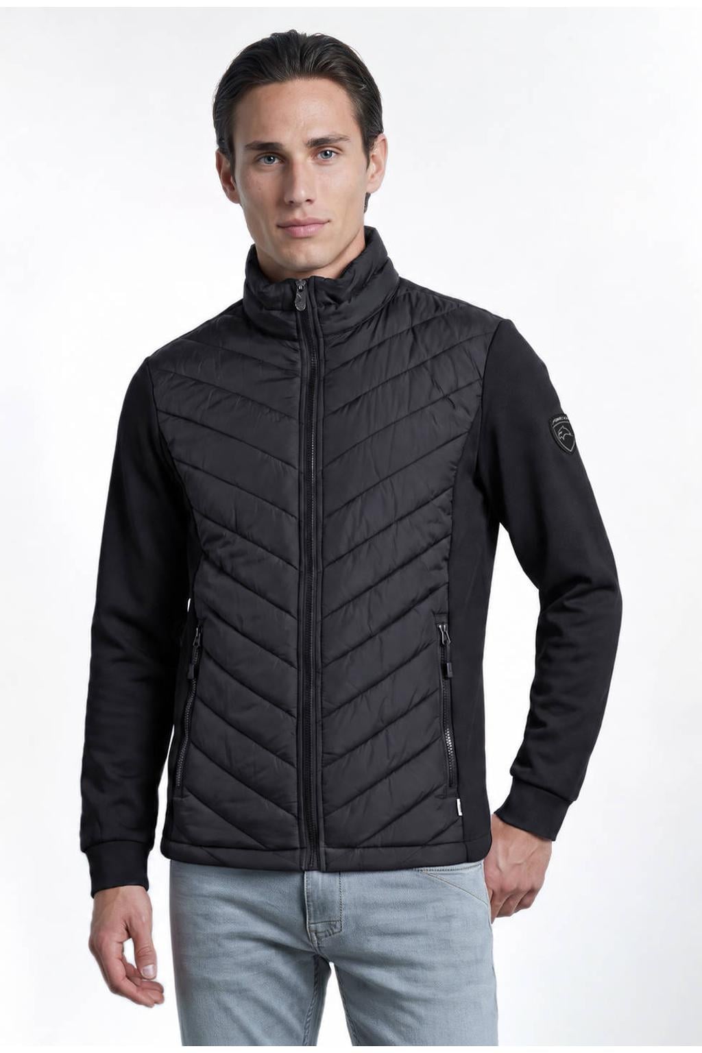 Falcon Hardy softshell jack -zwart