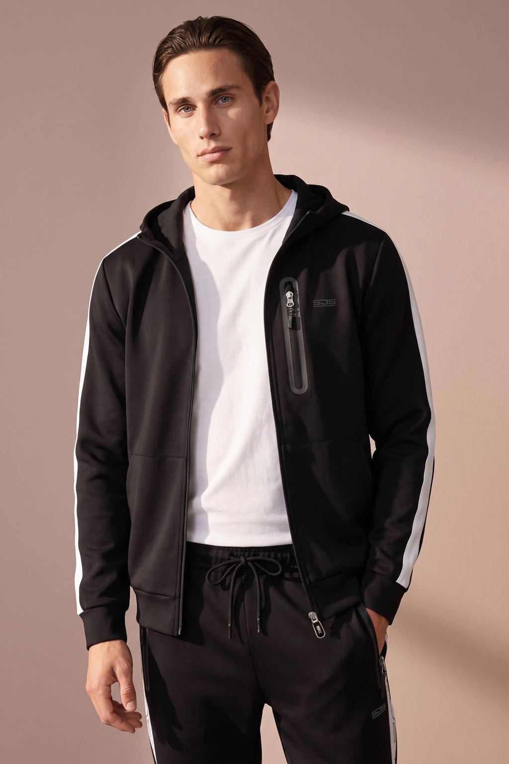 Sjeng Sports Memphis trainingsjack - zwart