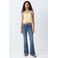 MANGO TEEN haltertop met open rug - lichtgeel