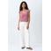 MANGO TEEN blousetop met ruches - oudroze