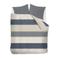 Riviera Maison Ropes katoenen grafische lits-jumeaux dekbedovertrek 240x220 cm - blauw