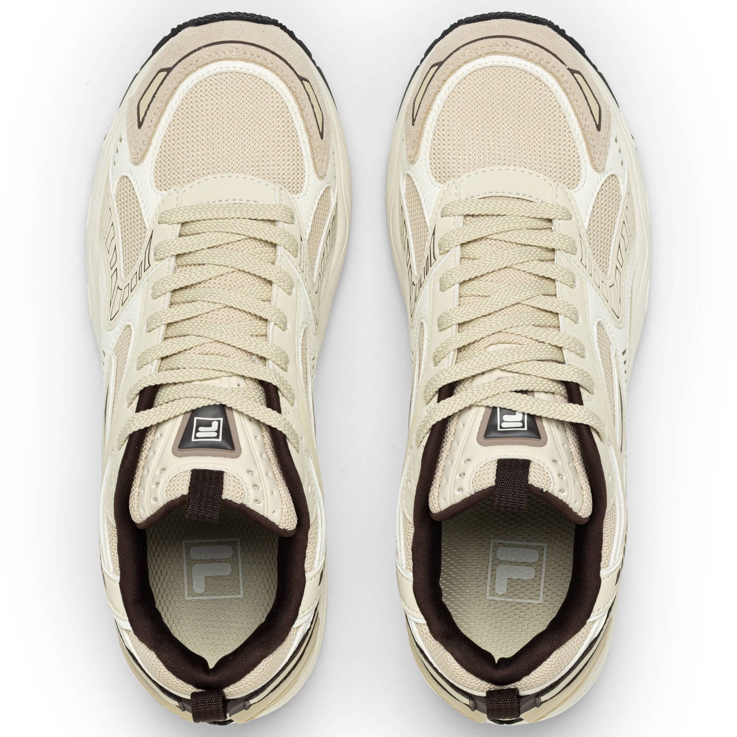 Fila TACTRON sneakers ecru zwart
