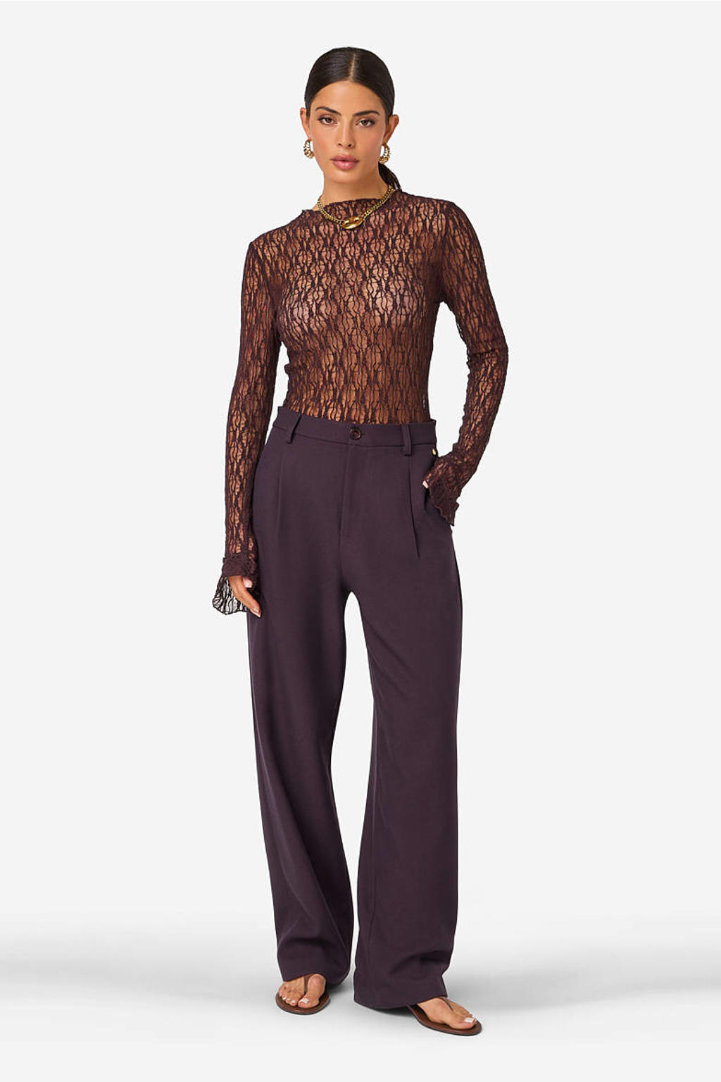 IBANA top - bruin