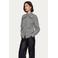 CS the Label geruite blouse - zwart/wit
