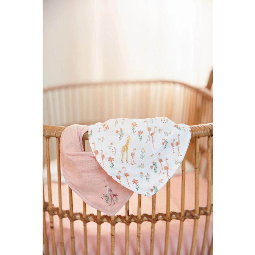 Little Dutch slab (set van 2) - Roze - Blooming Safari