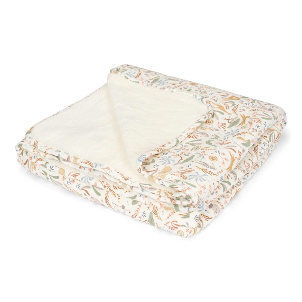 Little Dutch ledikantdeken (140x110 cm) - Fleece - Safari Wonders
