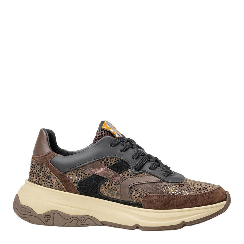 Floris van Bommel Holli 01.01 leren sneakers - bruin
