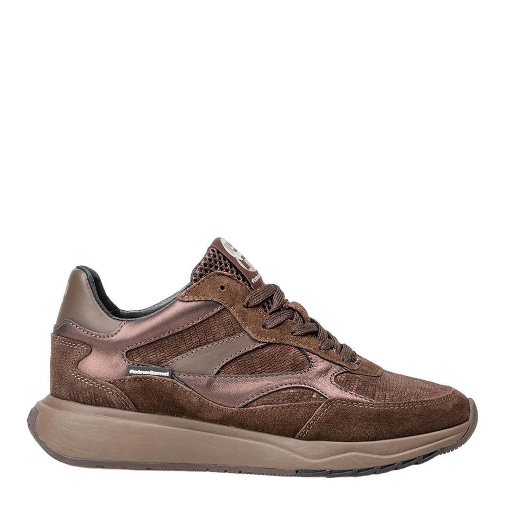 Floris van Bommel Suvi 05.04 suède sneakers - donkerbruin