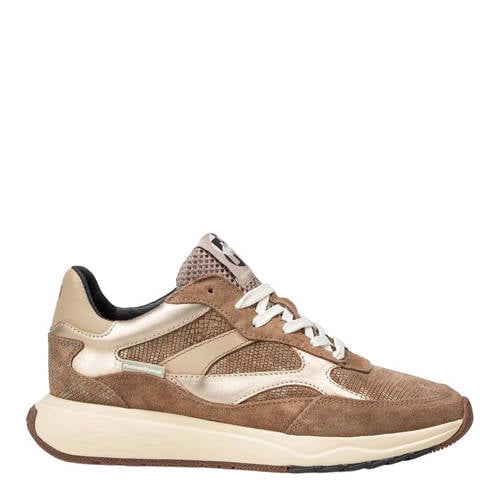 Floris van Bommel Suvi 05.03 suède sneakers taupe