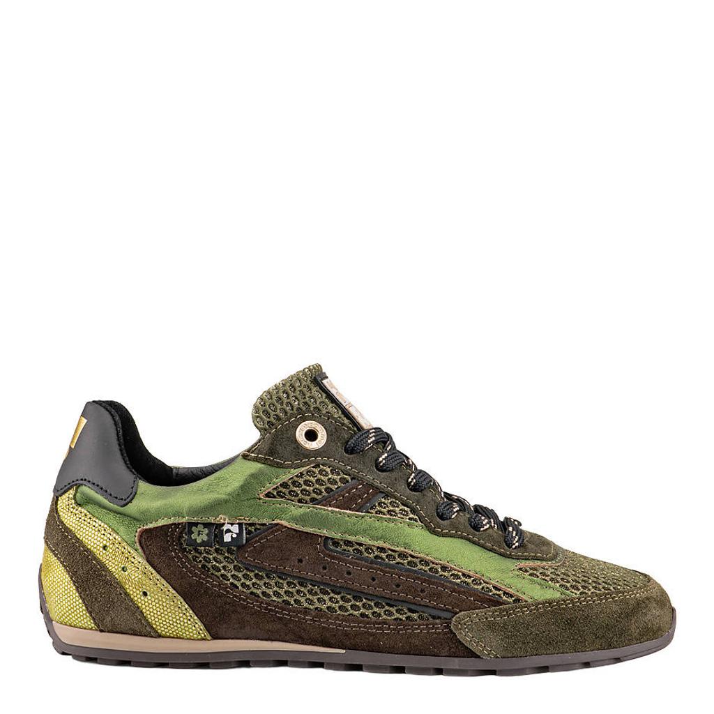Floris van Bommel Illvi 01.04 leren sneakers - groen