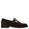 Manfield suède loafers - donkerbruin