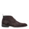 Floris van Bommel De Hakker 01.04 suède veterboots - donkerbruin