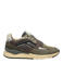 Floris van Bommel De Treener 01.59 suède sneakers - donkergroen