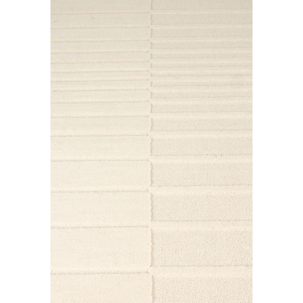 Zuiver Crossing vloerkleed Beige (200x300 cm)