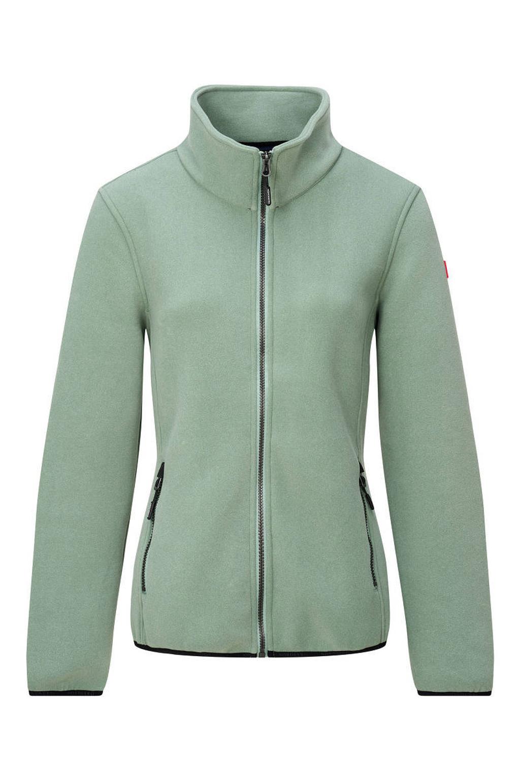 Nordberg Agnes fleece vest - lichtgroen