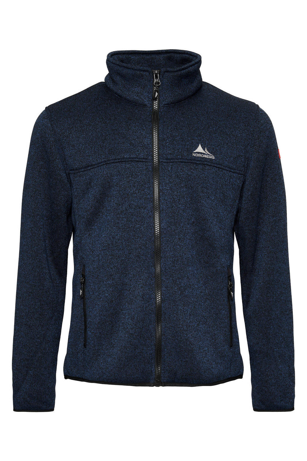 Nordberg Fred fleece vest - donkerblauw