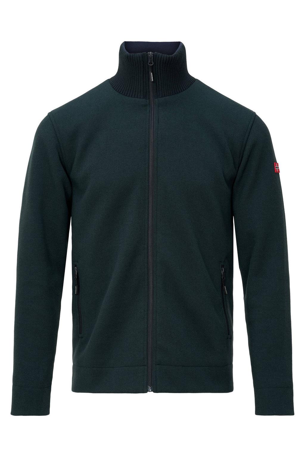 Nordberg Kjartan fleece vest - donkergroen