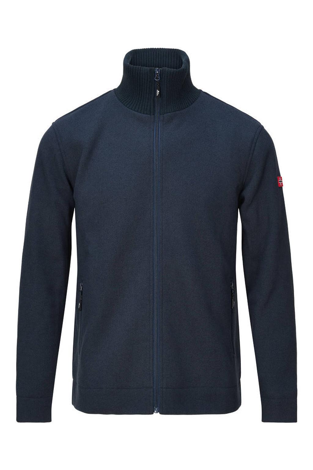 Nordberg Kjartan fleece vest - donkerblauw