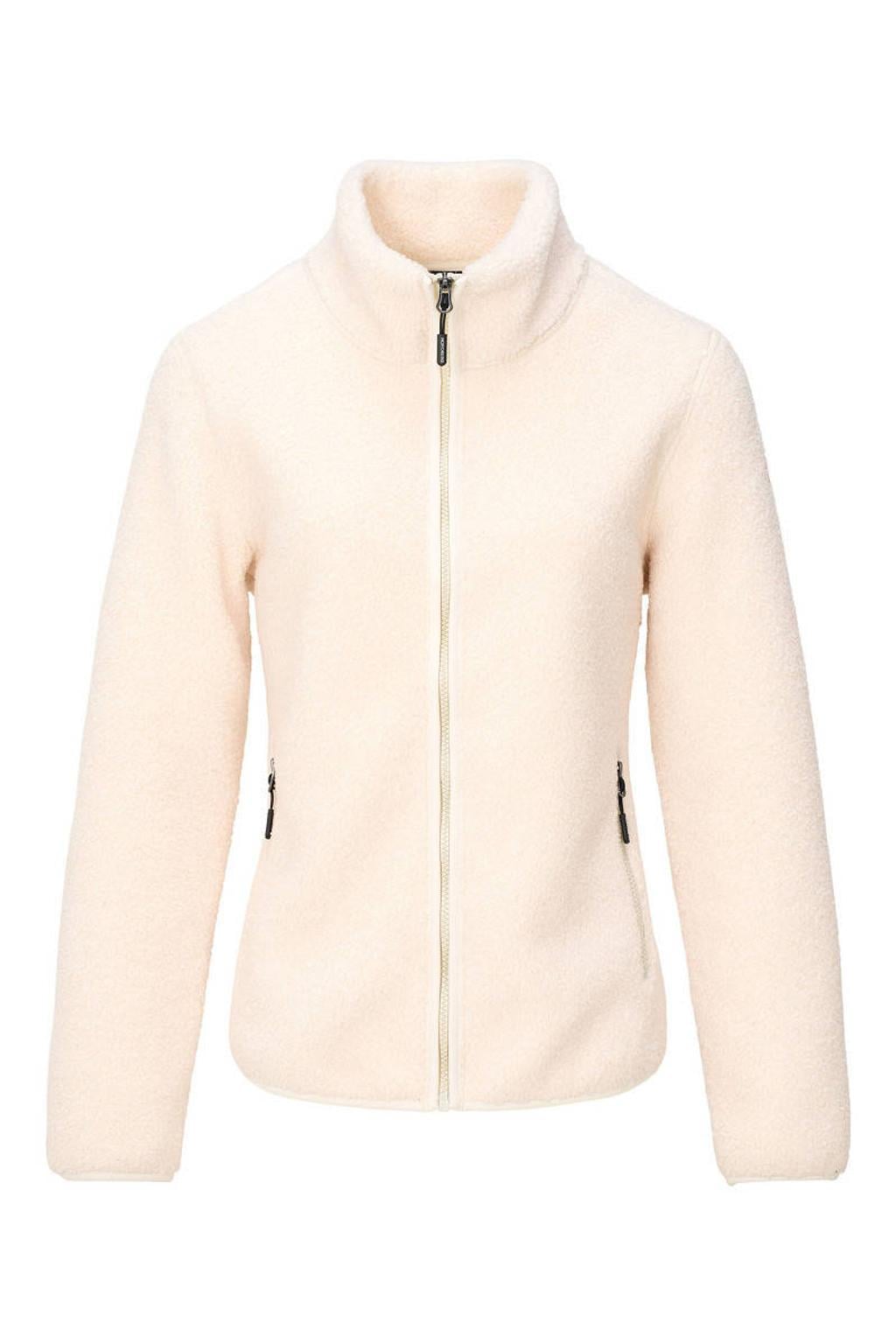 Nordberg Babette fleece vest - ecru