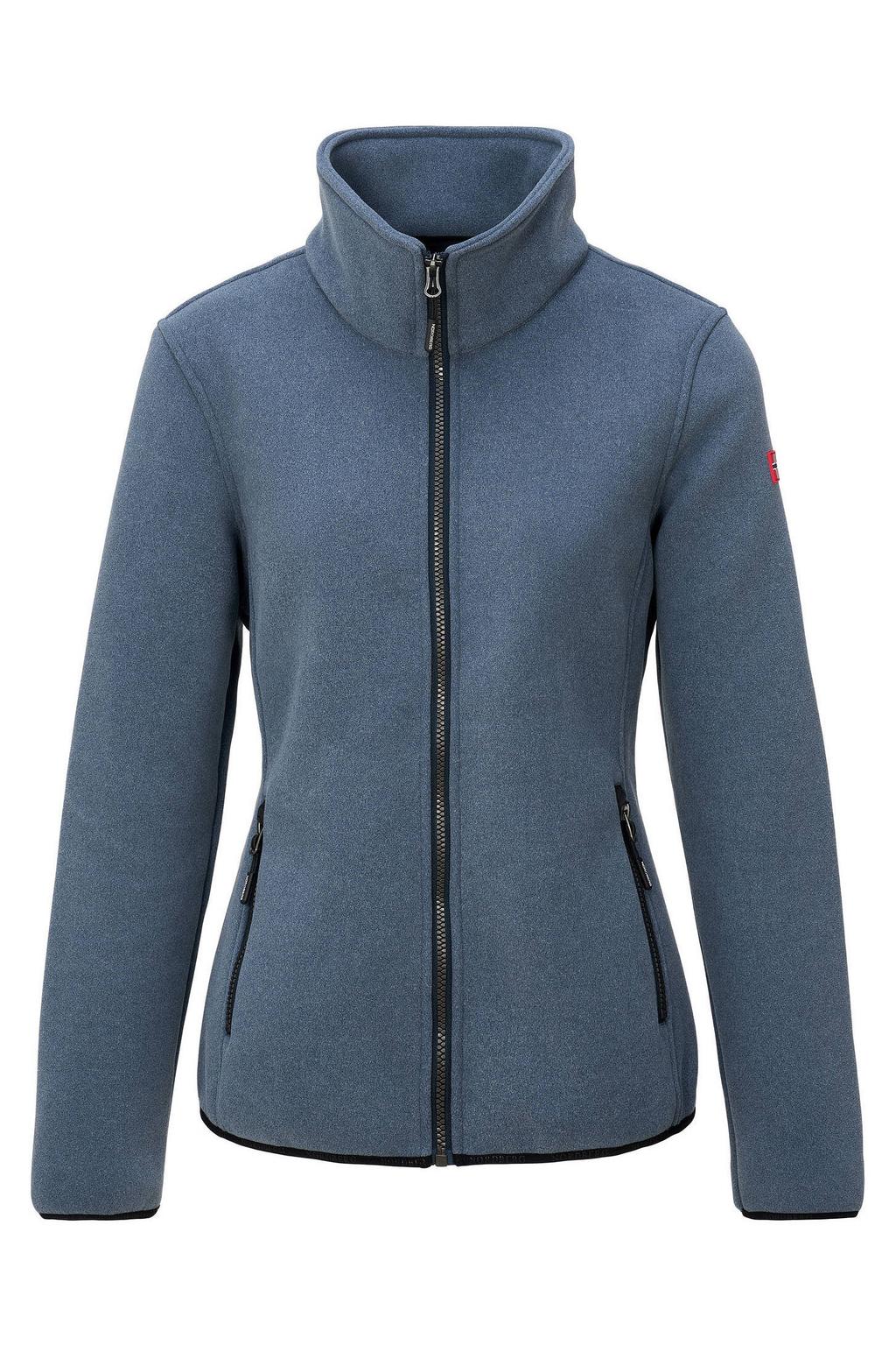 Nordberg Agnes fleece vest - blauw