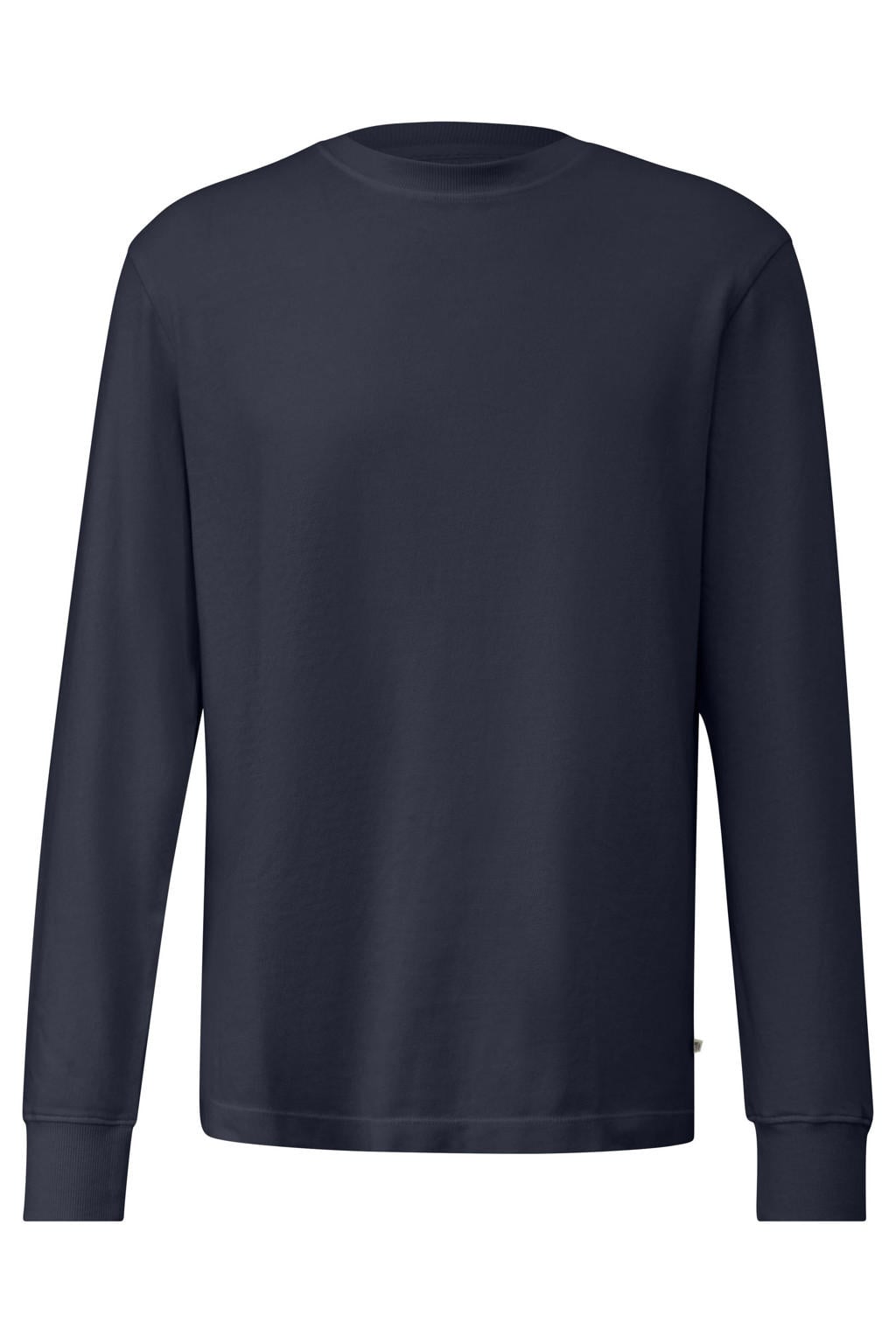 s.Oliver regular fit longsleeve - donkerblauw