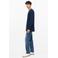 s.Oliver regular fit longsleeve - donkerblauw