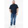 s.Oliver Big Size regular fit polo - donkerblauw