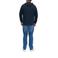 s.Oliver Big Size sweatvest - blauwzwart