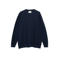 s.Oliver Big Size regular fit gebreide trui - blauwzwart