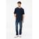 s.Oliver relaxed fit T-shirt - donkerblauw